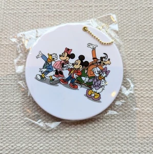 Disney Compacto Espejo Bolsillo Maquillaje Blanco 100 Aniversario Tres Monedas Nuevo JP - Imagen 1 de 5