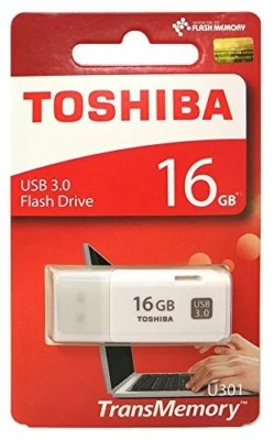 Toshiba TransMemory  Hayabusa U301 16GB/32GB/64GB USB 3.0 Flash Drive -UK - Image 1 of 4