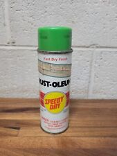 K4018- Vintage Rustoleum spray paint can Speedy dry Lime green 2532 Krylon