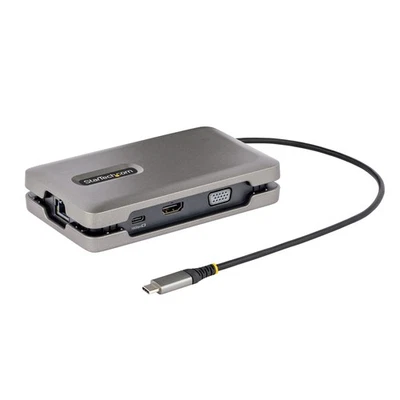 StarTech.com Estación de Acoplamiento USB-C para Windows y ChromeOS, Doble Monitor 4K... Foto 1 de 4