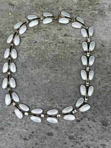 Andresen  Scheinpflug  Sterling Silver  Enamel Necklace  Norway vtg 1116 - Picture 1 of 13