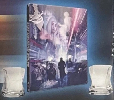Blade Runner 2049 3D 2D Blu Ray Collector’s Edition Steelbook + Whiskey Glasses - Image 1 of 4