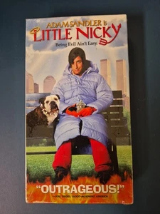 Little Nicky (2000) VHS Tape (PG-13) Adam Sandler Comedy Tested - Picture 1 of 3