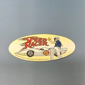 Speed Racer magnete ovale 2004 frigorifero cartone animato memoria - Foto 1 di 3