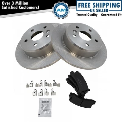 Pastilha de freio traseira e kit de rotor rotor de freio para 1999-2003 Lexus RX300 - Imagem 1 de 4