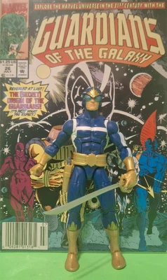 Marvel Legends STAR-LORD WALMART EXC. + GRAN CÓMIC GUARDIANES de la GALAXIA #26 Foto 1 de 4