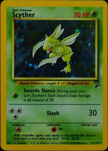 Scyther #17 NM Pokemon Card - Picture 1 of 3