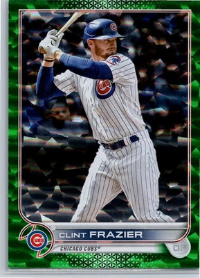 2022 Topps Update #US244 Clint Frazier Green Foil #/499 - Imagem 1 de 2