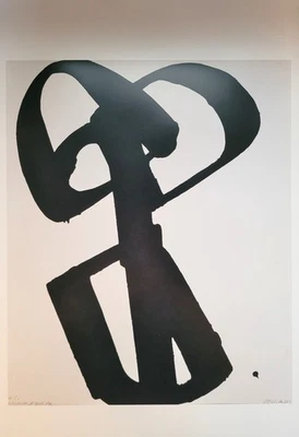 Affiche Pierre SOULAGES " serigraphie N°1 - 1973 " Musée Soulages RODEZ - Photo 1/4