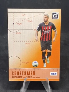 Theo Hernandez 2022-23 Donruss Fifa Craftsmen Insert Orange SP Card #1 AC Milan - Bild 1 von 4