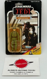 Comando Rebelde 1983 sin usar, en caja, de colección Star Wars ROTJ Jedi 65 espalda NUEVO - Imagen 1 de 4