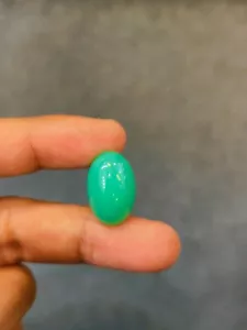 17.11 Cts A GORGEOUS AND VERY BEAUTIFUL CHRYSOPRASE ! - Picture 1 of 7