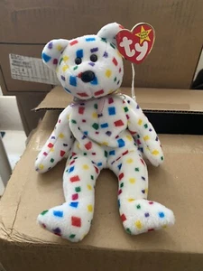 Ty Beanie Baby Ty 2K the Bear Retired Single Layer Tush Tag - Picture 1 of 2