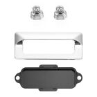 2 Pcs Concealed Barn Door Handles Invisible Flush Pull Drawer Pulls Embedded