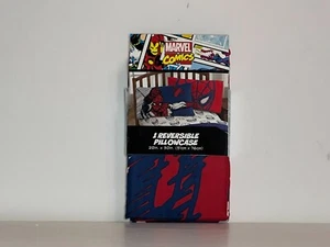 Funda de almohada reversible de Marvel Comics Spider-Man (1) talla estándar - totalmente nueva - Imagen 1 de 4