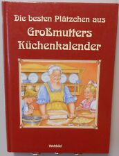 Großmutters Plätzchen Backbuch Kochbuch Küchenkalender Weihnachten Rezepte T13