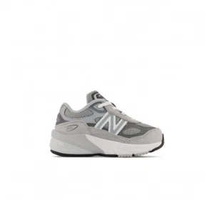 New Balance Toddler's 990 V6 (TD) Sneakers Lace Up Gray Size 8US/25EUR MSRP $90 - Picture 1 of 5