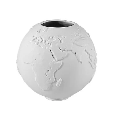Porzellanvase GLOBE Globus H. 12cm D. 12,5cm weiß Goebel Kaiser Porzellan WA - Bild 1 von 2