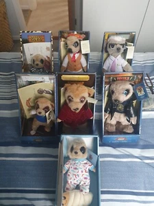Collectable Meerkat soft toys with certificates - Picture 1 of 8