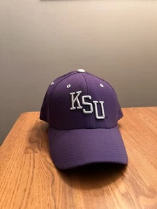 KSU Wildcats Purple Fitted 7 1/4 Colosseum- Kansas State University - Picture 1 of 6