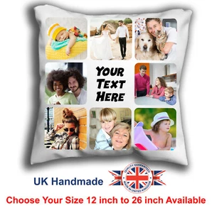 Personalised Cushion Personalised Pillow Photo Cushion Picture Pillowcase - Picture 1 of 4