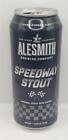 Craft Beer Can Alesmith Brewing Company Speedway Stout Imperial Coffee Checkered