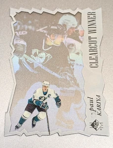 *READ* Paul Kariya 1996-97 Upper Deck SP Clearcut Winner #CW5 Die-Cut Ducks - Picture 1 of 2