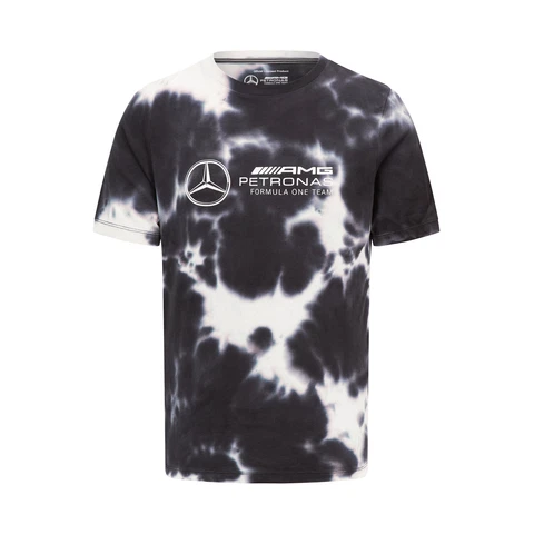 Mercedes AMG Petronas F1 Men's Tie-Dye T-Shirt Cover
