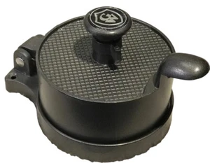 CW Silver Hamburger Crabcake Sausage Patty Press - Picture 1 of 4