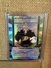 2022-23 black diamond hockey, Lukas Dostal, Sparkling Rookie Scripts /25