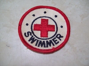 Swimmer Embroidered Sew on 2 " Patch - Picture 1 of 1