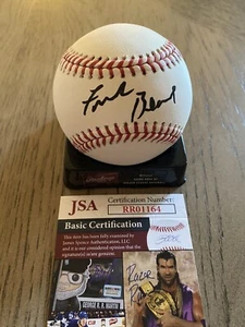 FRANK BEARD ZZ TOP SIGNED OFFICIAL OMLB BASEBALL JSA COA AUTO BILLY GIBBONS - Picture 1 of 2