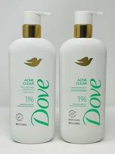 Dove Acne Clear limpia y ayuda a prevenir el acné lavado corporal clínicamente probado nuevo - Imagen 1 de 8