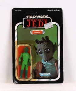 Figura Greedo Vintage Star Wars 1983 - Kenner - 77 Back-A MOC C-8 SYB - Imagen 1 de 2