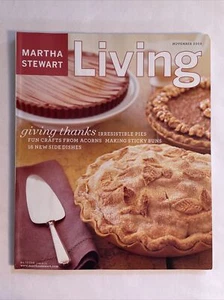 2003 November, Martha Stewart LIVING Magazine, Giving Thanks (MH266) - Picture 1 of 3