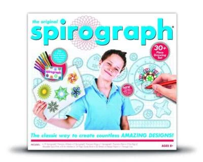 Boti Spirographkit mit Filzstiften, 30-teilig
