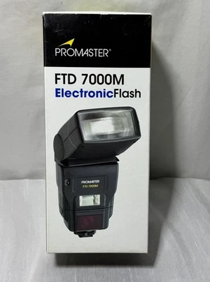 Promaster FTD 7000M Electronic Flash Motorized Zoom for Minolta 4244 - Image 1 of 4
