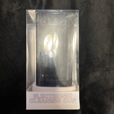 black electronic cleaning cup for makeup brushes - Image 1 of 2