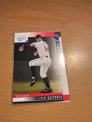 Leaf Atlantic City 24th National SSP 2003 #4/5 Jeremy Guthrie Rookie Foto 1 de 2