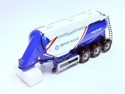 CORGI TRI-AXLE FELDBINDER POWDER TANKER TRAILER BRITISH SUGAR CC11903 1:50 - Image 1 of 4