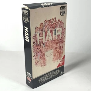 Hair - 1984 CBS/FOX Video VHS - HiFi Stereo Sound - Fully Tested! - Picture 1 of 7
