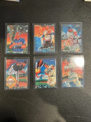 1995 Fleer бейсбол - Pro-Vision 1-6 комплект Bagwell, Maddux, Mussina NM-MT - Изображение 1 из 4