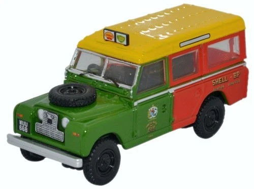 LAND ROVER SERIES II STATION WAGON - SHELL/BP  -  1:76 - OXFORD 76LAN2013 - Image 1 of 1