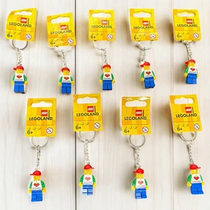 Lego - 851332 I Love Legoland Boy Keyring/Keychain - Brand New with Tag Lot of 9 - Picture 1 of 6