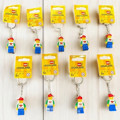 Lego - 851332 I Love Legoland Boy Keyring/Keychain - Brand New with Tag Lot of 9 - Image 1 of 4