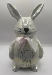 Rae Dunn by Magenta Artisan Collection Farmhouse Spring Happy Easter Bunny 12" - Picture 1 of 6