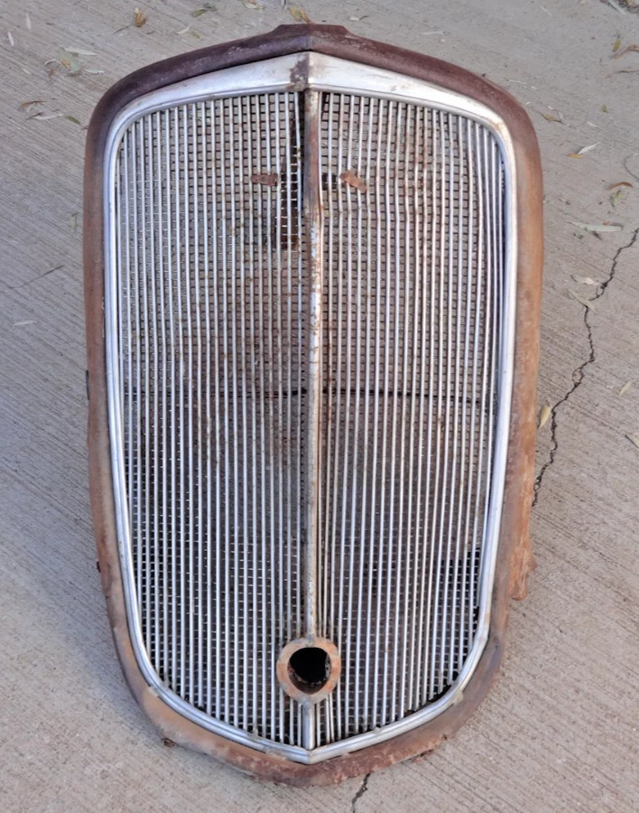 Chevy 1934 1935 parrilla estándar coche GM original Foto 1 de 4