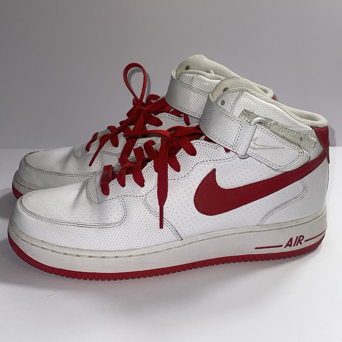Nike Air Force 1 Mid White Varsity Red for Sale Nike Air Force 1 Mid White Varsity Red for Sale