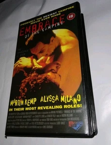 Embrace of the Vampire Martin Kemp - HORROR - VHS VIDEO VIDEO TAPE - VAMPIRE PAL - Picture 1 of 4