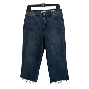 Social Standard by Sanctuary High Rise Crop Straight Denim Jeans Womens 10 - Picture 1 of 8